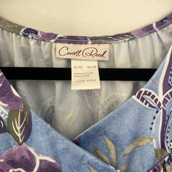 Vintage Caroll‎ Reed Mumu Nightgown Floral Long Size XL - Picture 2 of 8